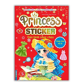 Sách - Princess Sticker - Dán Hình Công Chúa - Công Chúa Mỹ Lệ - Minh Thắng