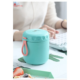 Cốc Giữ Nhiệt INOX 304 Đựng Soup Cháo 430ml-Dru-hàng chính hãng