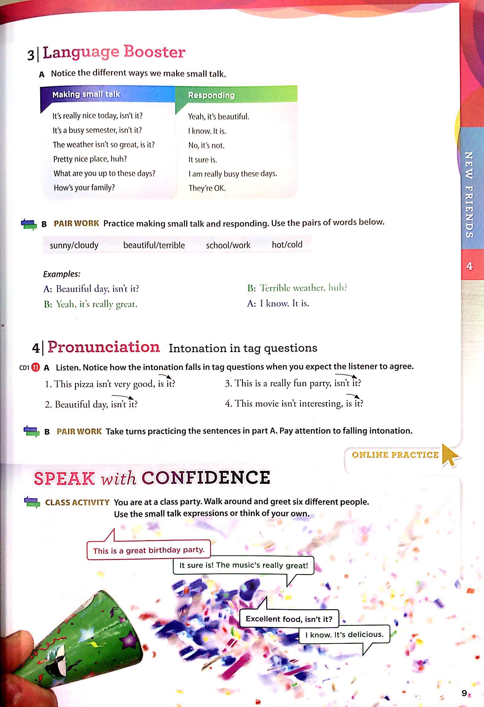 Speak Now 1 Student Book with Online Practice