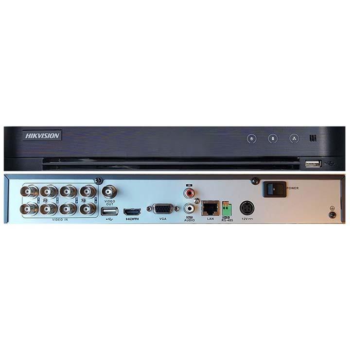 Đầu ghi camera 8 kênh HDTVI up to 4MP chuẩn nén H.265 Hikvision DS-7208HQHI-K1 - Hàng Chính Hãng