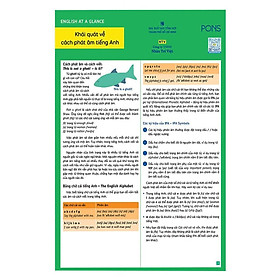 Sách - English At A Glance – Khái Quát Về Cách Phát Âm Tiếng Anh - Nhân Trí Việt