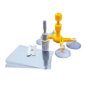 Keo Dán Kính xóa vết Nứt kính Chắn Gió Xe Hơi đủ phụ kiện