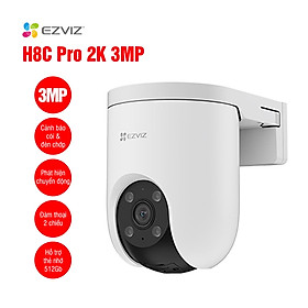 Camera Wi-fi EZVIZ H8C 2MP Ngoài Trời, Quay Quét 360 Độ, Đàm Thoại 2 Chiều, Ghi Hình Màu Ban Đêm- Hàng Chính Hãng 