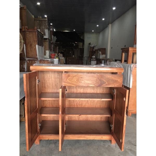 Tủ giầy - giá để giầy gỗ xoan đào