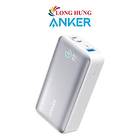 Sạc dự phòng Anker 533 PowerCore 1USB 2Type-C 30W 10000mAh A1256 - Hàng chính hãng