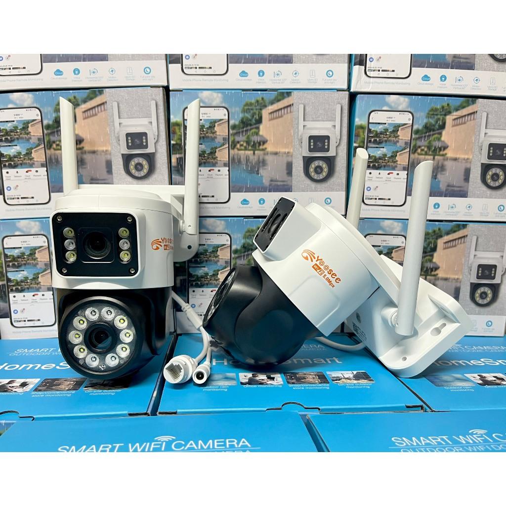 Camera IP Yoosee PTZ Ngoài Trời 2 Màn Hình 5MPX Xem Đêm Có Màu, Hỗ Trợ Đàm Thoại 2 Chiều Xoay 360 Độ - Hàng Chính Hãng