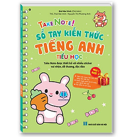 Sách - Take note ! Sổ tay kiến thức Tiếng Anh tiểu học