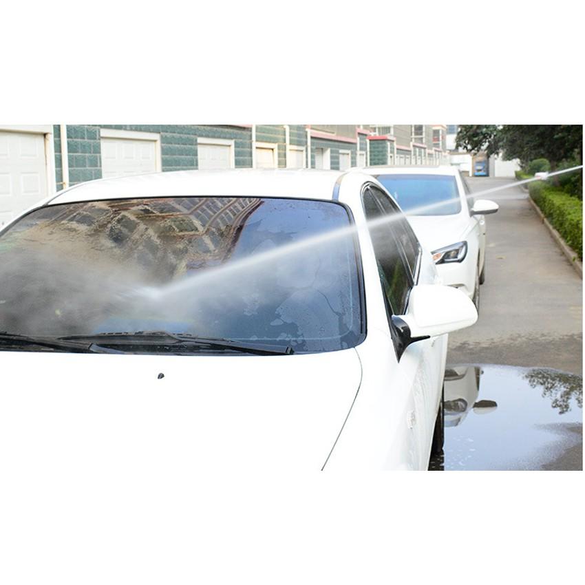 Vòi phun nước rửa xe tưới cây tăng áp + bộ dây bơm nước cao cấp TLG 206810 đầu đồng,nối vàng