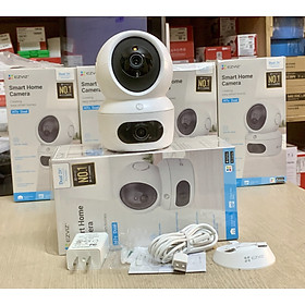 Camera 2 Mắt trong nhà EZVIZ H7C 8MP có màu ban đêm, quay 360 độ, đàm thoại 2 chiều-Hàng chính hãng