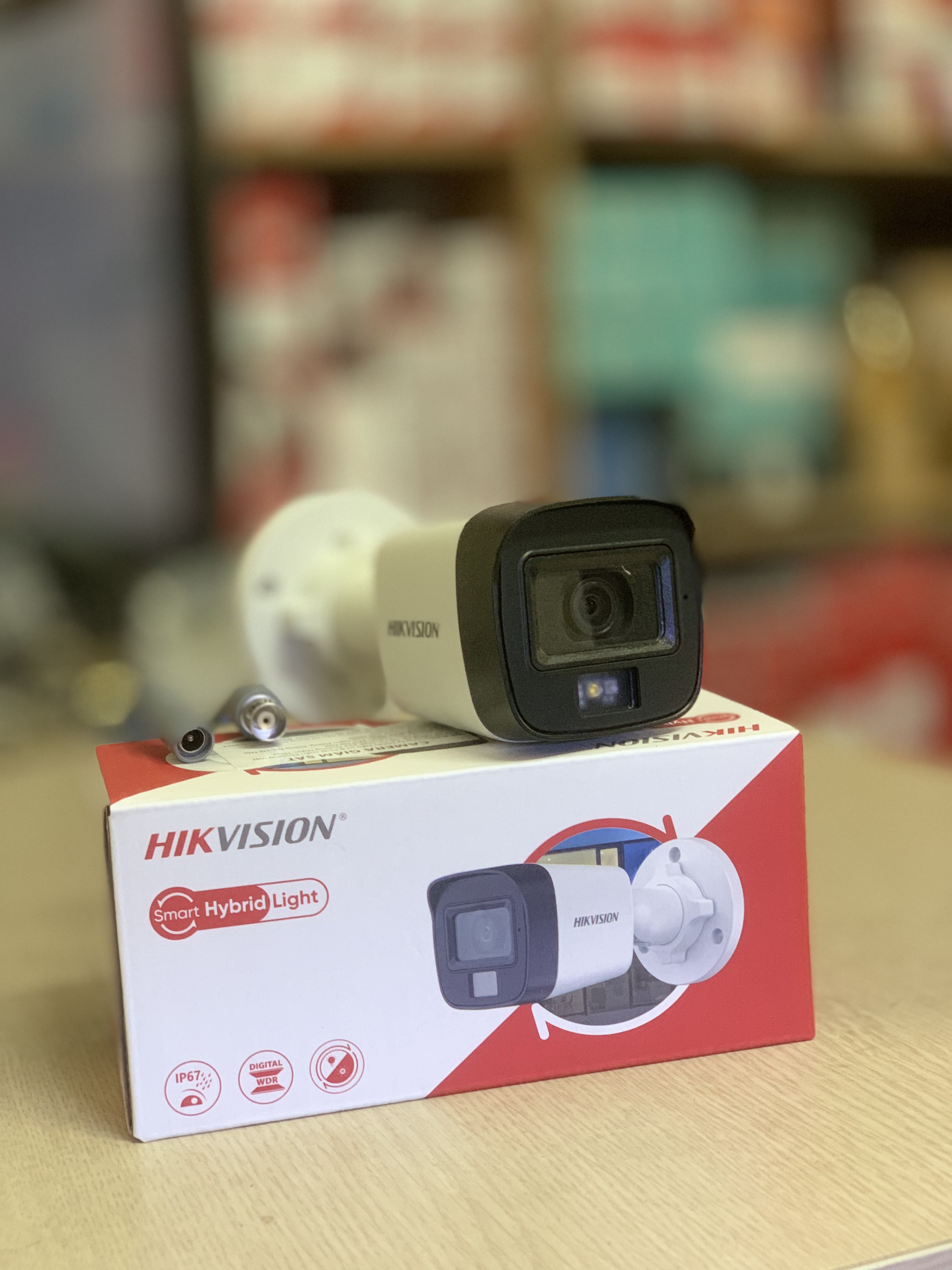 Trọn bộ 6 camera Hikvision 2.0 Megapixel kèm ổ cứng - Hàng chính hãng