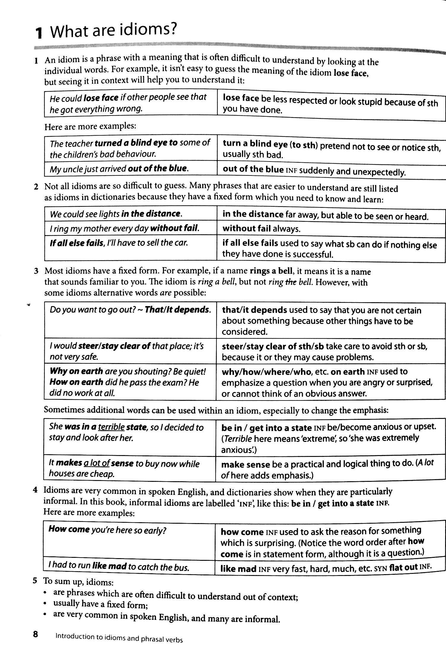 Oxford Word Skills Intermediate Idioms and Phrasal Verbs