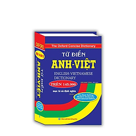 Sách - Từ Điển Anh - Việt Trên 145.000 Mục Từ Và Định Nghĩa - Bìa Cứng - Minh Thắng