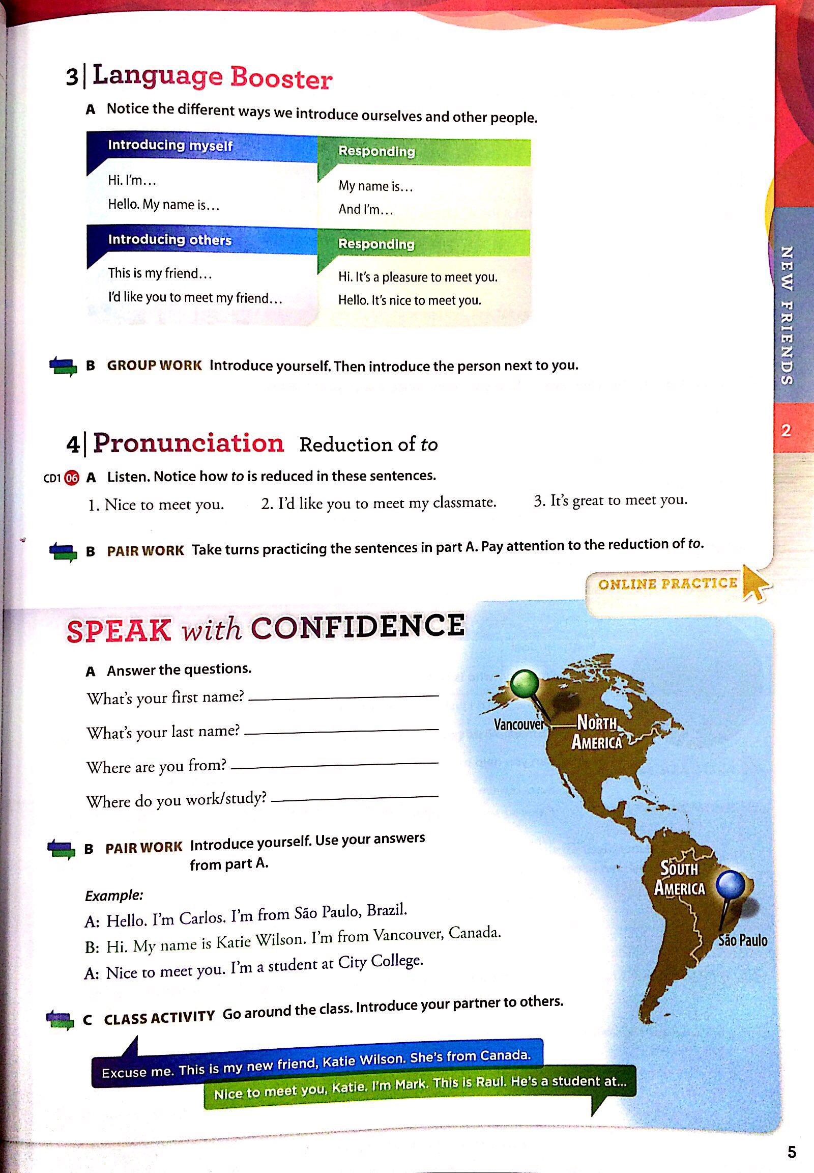 Speak Now 1 Student Book with Online Practice