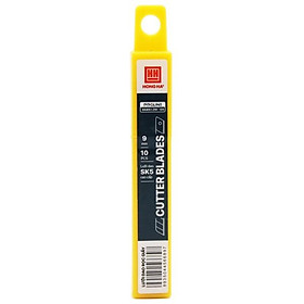 Hộp 10 Lưỡi Dao Rọc Giấy SK5 9 mm ZM-04 - Hồng Hà 6689