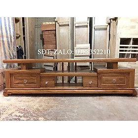 Kệ gỗ hương xám kích thước 2,2m