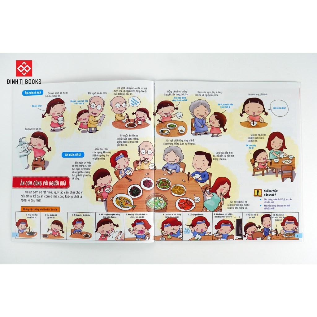 Sách - Kỹ Năng Sống Đầu Đời - Cho Trẻ 3 - 6 Tuổi - Combo 5 Cuốn - Đinh Tị Books