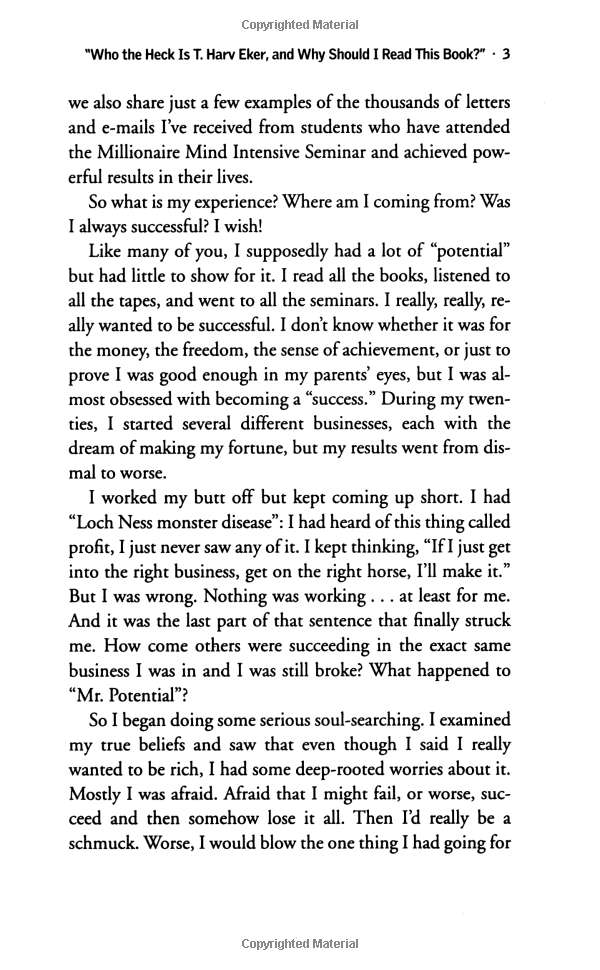 Secret Of Millionaire Mind