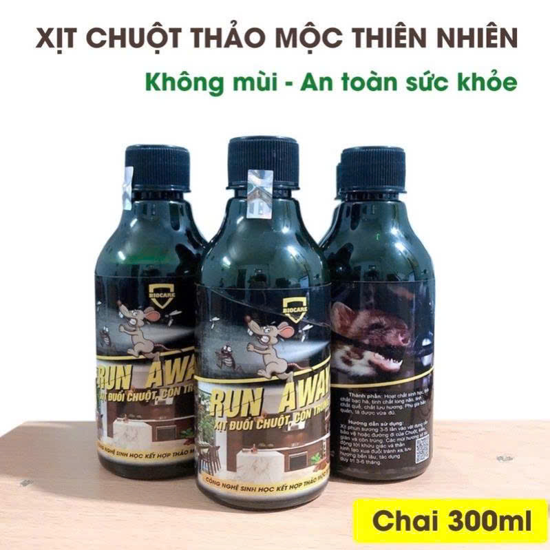 Bình xịt đuổi chuột ô tô gián và côn trùng hiệu quả cao cho nhà ở an toàn từ thiên nhiên