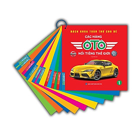 Sách - Bách Khoa Toàn Thư Cho Bé - Các Hãng Ô Tô Nổi Tiếng Thế Giới - Bìa Mềm - Minh Thắng