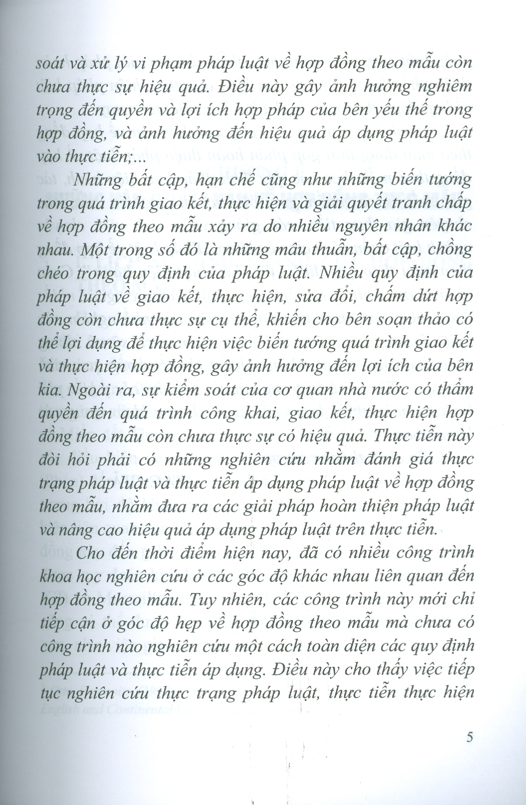 Pháp Luật Về Hợp Đồng Theo Mẫu Theo Quy Định Của Pháp Luật Hiện Hành (Sách chuyên khảo) - TS. Trần Ngọc Hiệp