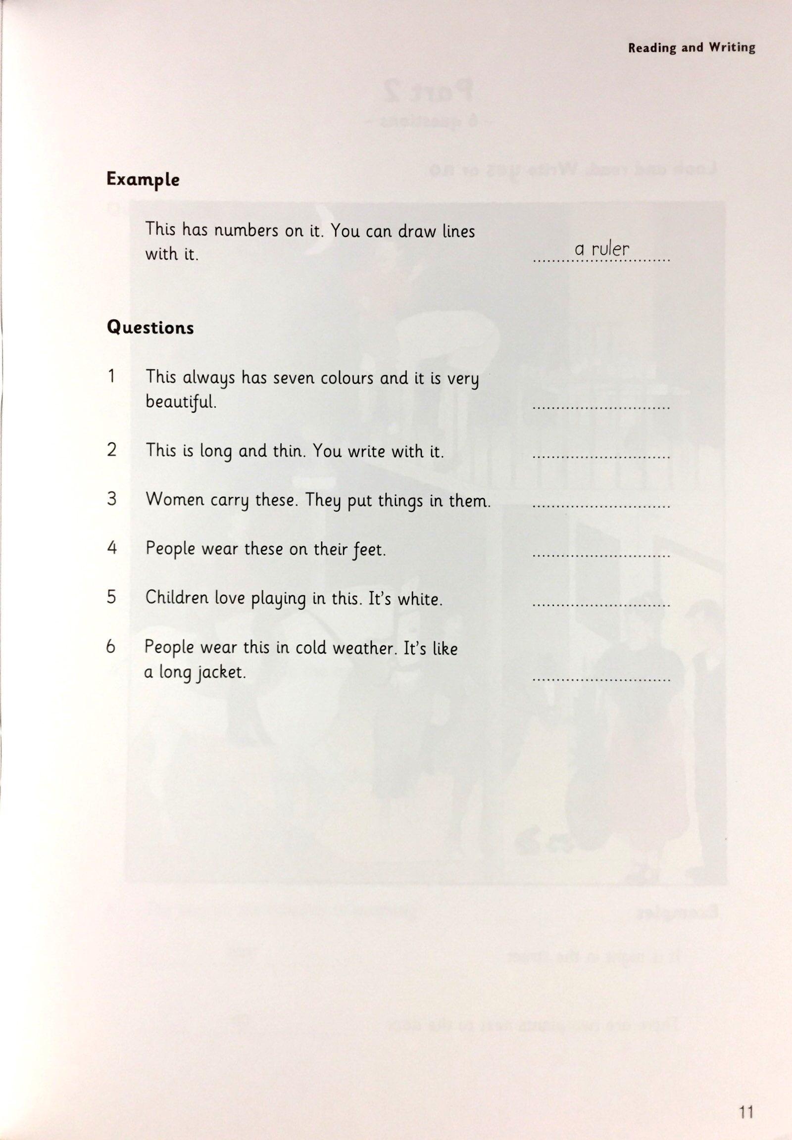 Cambridge Young Learner English Test Movers 6: Student Book