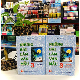 Sách - Combo 2 Tập Những Bài Làm Văn Mẫu Lớp 3 ( bộ kết nối tri thức )