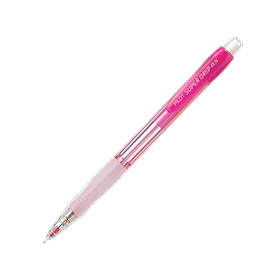 Bút Chì Bấm Super Grip Neon (Thân Đỏ) H-185N-R-2B Bình Tây