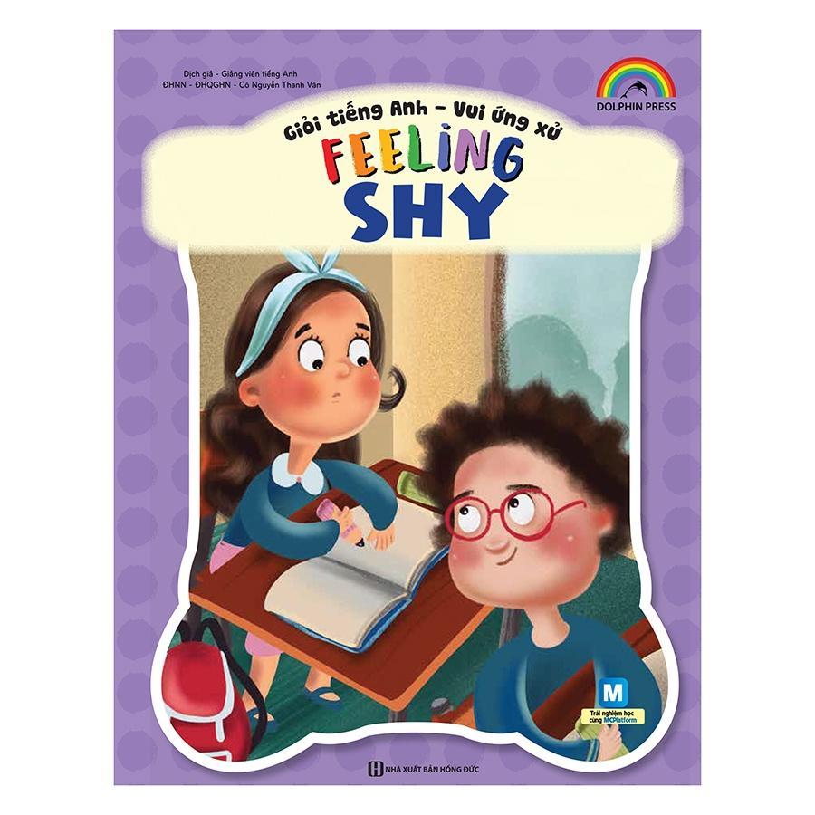 Sách - Combo Giỏi tiếng Anh – Vui ứng xử: Feeling Afraid + Friendly + Angry + Sad + Happy + Jealous + Confident + Shy - MCBooks