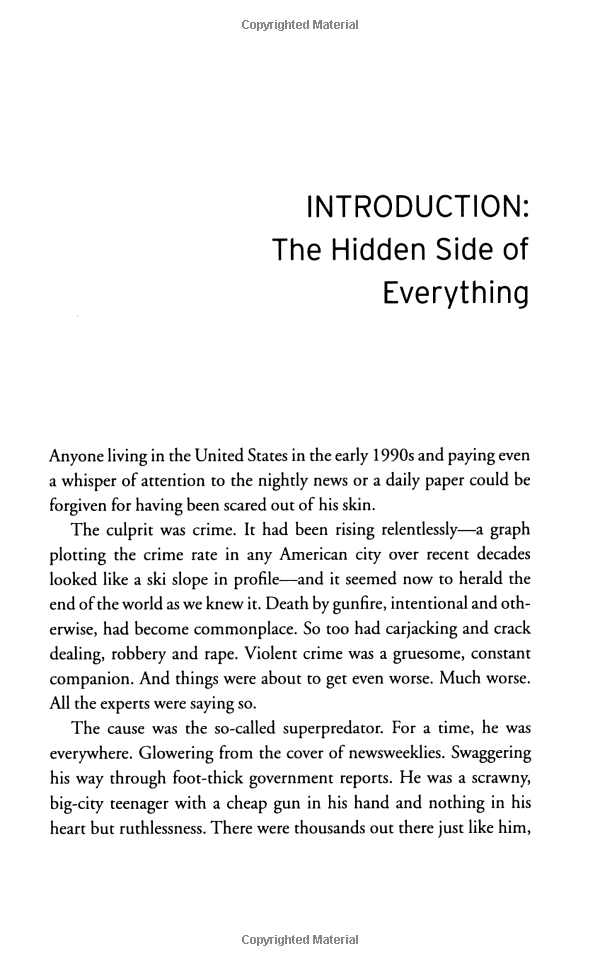 Freakonomics : A Rogue Economist Explores the Hidden Side of Everything (Revised Edition Includes New Material)