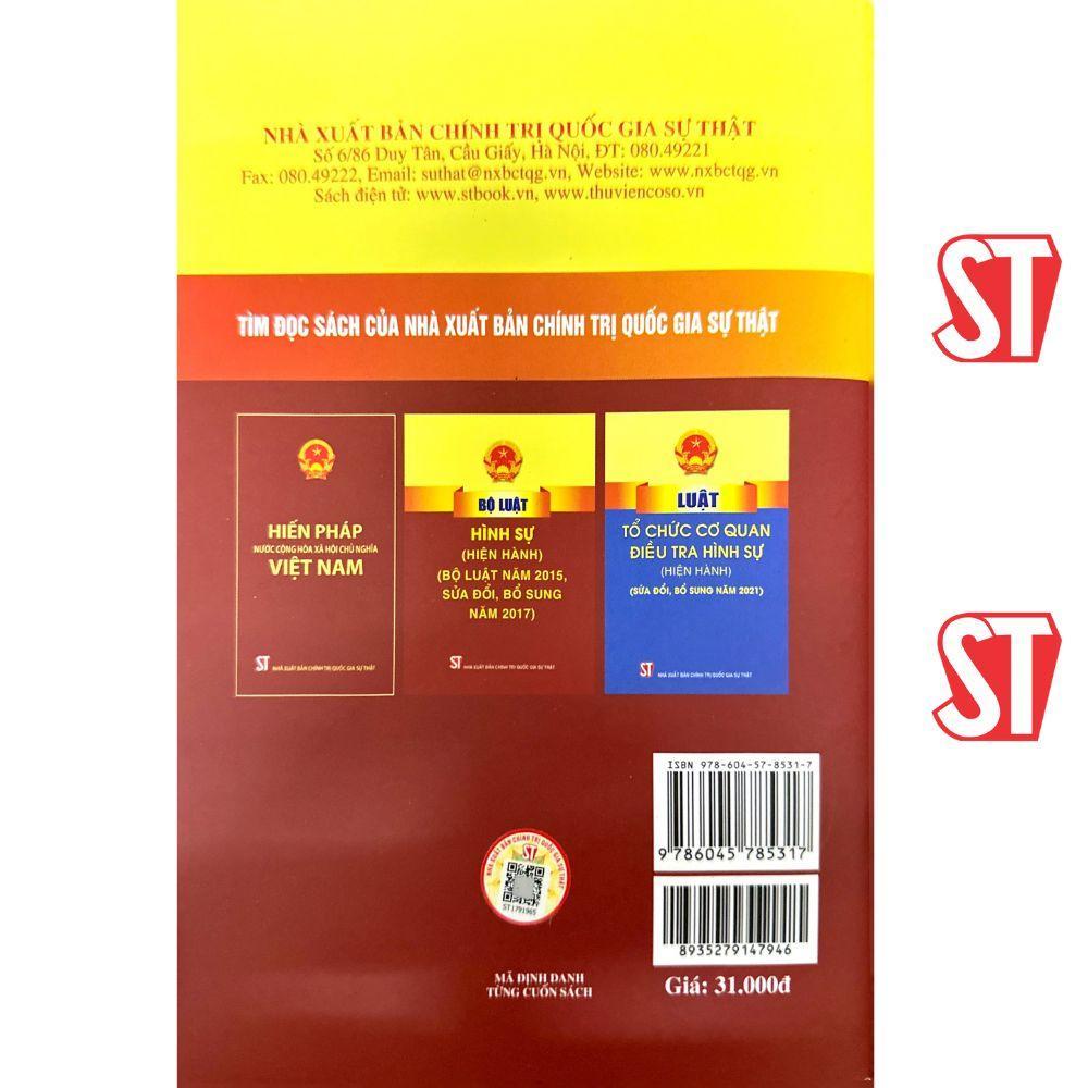 Sách - Luật Giám Định Tư Pháp (Hiện Hành) (Sửa Đổi, Bổ Sung Năm 2018, 2020) - NXB Chính Trị Quốc Gia