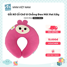 Gối Kê Cổ Chữ U MYM Chống Đau Mỏi Vai Gáy Cho Dân Văn Phòng, Lái Xe, Du Lịch