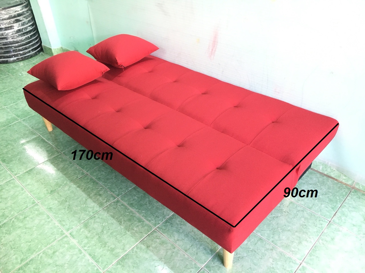 Ghế sofa giường bed tím đậm bộ salon phòng khách SB12-cabo