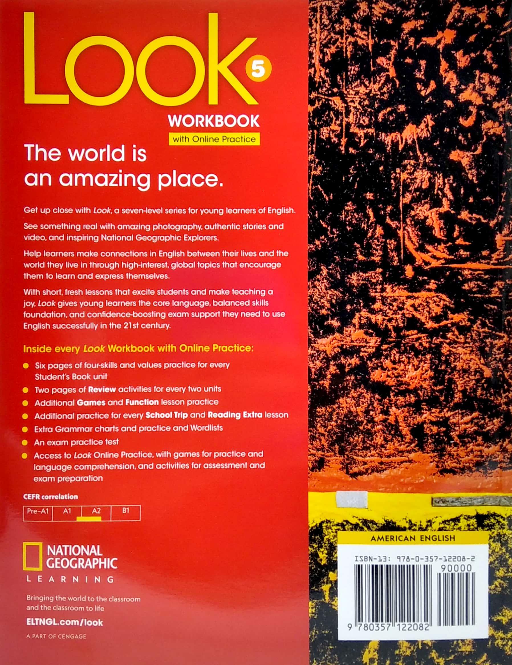 Look 5: Workbook With Online Practice