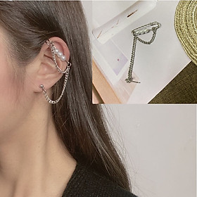 Bông tai xích thả kim băng đẹp độc lạ quyến rũ