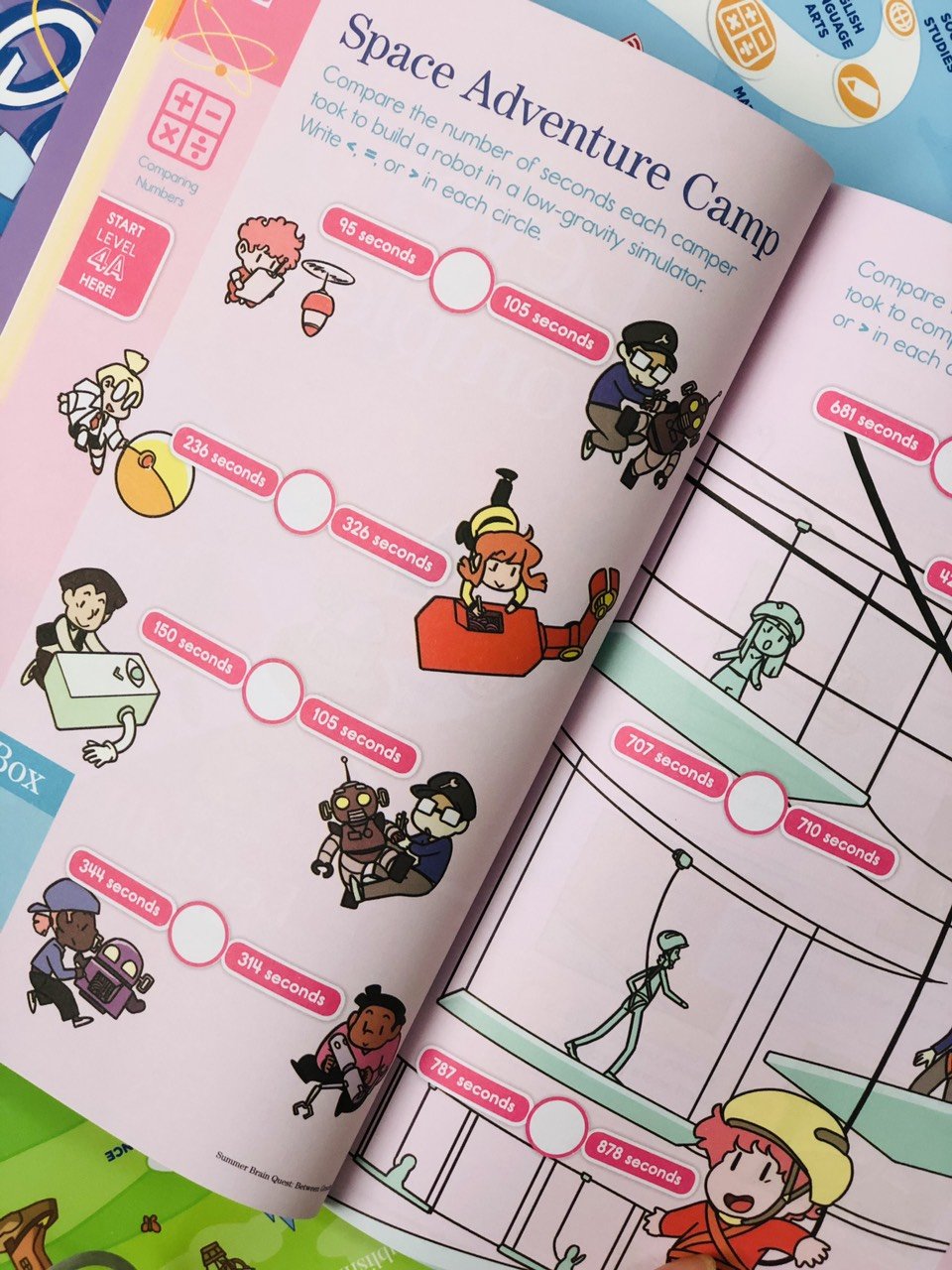 Sách - summer brain quest grade 1&2 ( 6 - 7 tuổi )