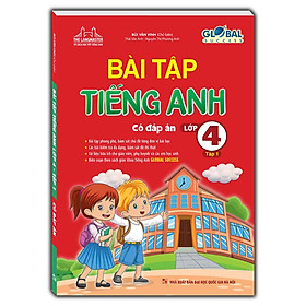 Sách - Global Success - Bài Tập Tiếng Anh Lớp 4 - Có Đáp Án - Tập 1 - Minh Thắng