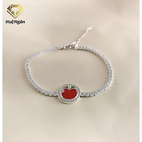 Lắc tay bạc 925 Huệ Ngân - Apple X15