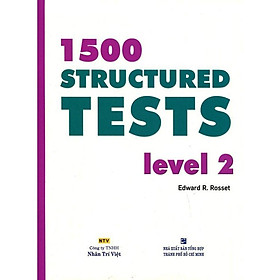 Sách - 1500 Structured Tests Level 2 (Không CD) - Nhân Trí Việt