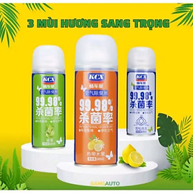 1 CHAI XỊT KHỬ MÙI DIỆT KHUẨN THƠM XE HƠI ÔTÔ MẪU MỚI CHẤT LƯỢNG 