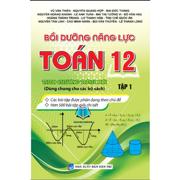 Sách - Bồi Dưỡng Năng Lực Toán 12 Tập 1 + 2 (Theo Chương Trình Mới)