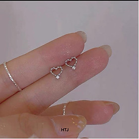 Bông tai bạc thời trang chất liệu bằng bạc s925 MS0757