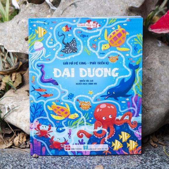 Sách - Giải mã mê cung - Phát triển IQ cho trẻ từ 6 tuổi - Combo 2 Cuốn - Đinh Tị Books
