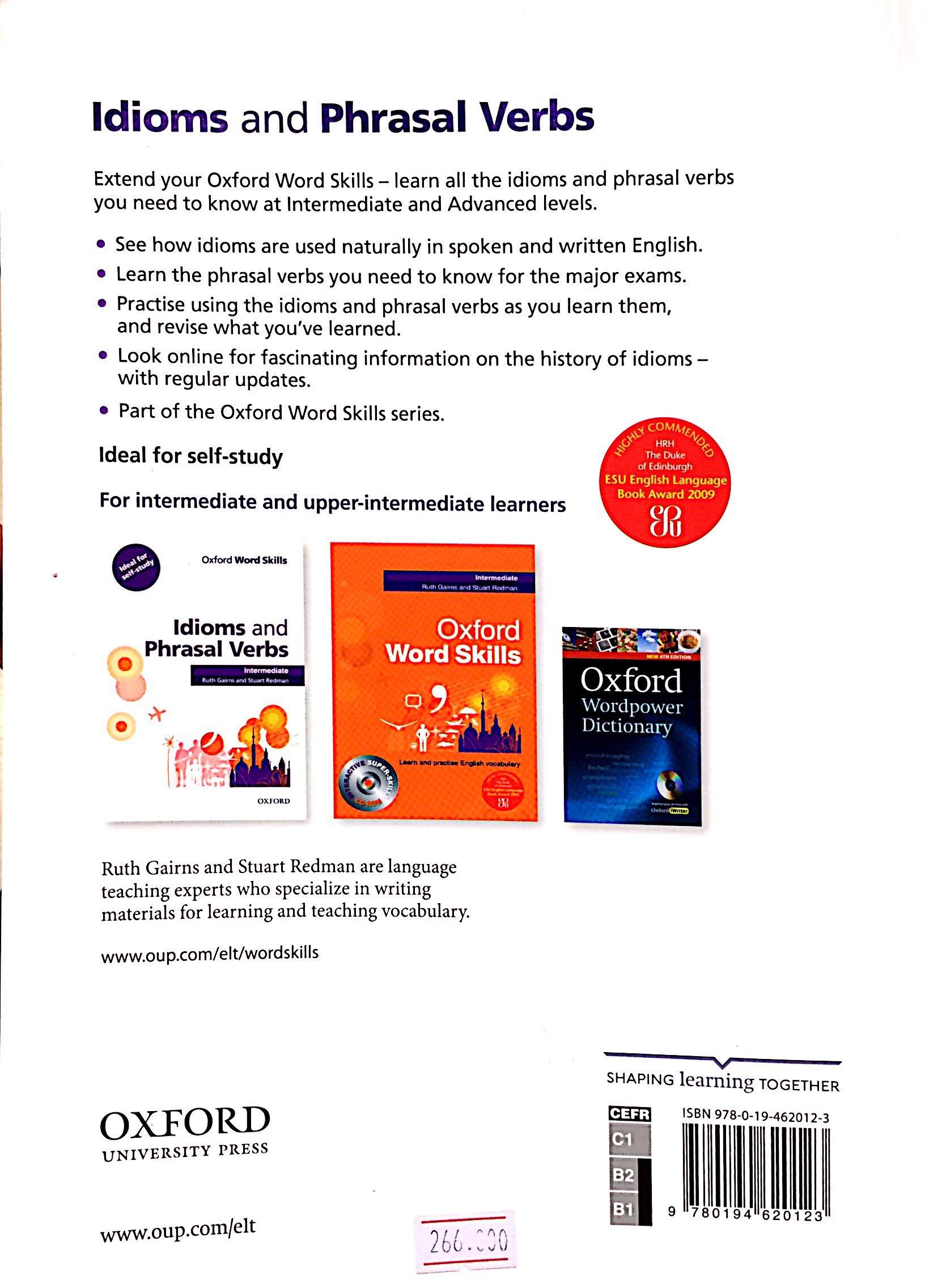 Oxford Word Skills Intermediate Idioms and Phrasal Verbs