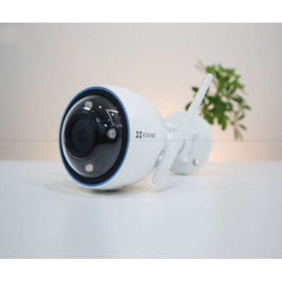 Camera IP Ngoài Trời Ezviz H3 2K 3MP - Phát hiện chuyển động thông minh, độ sắc nét cao, có màu ban đêm, vỏ hợp kim nhôm chống chịu thời tiết, chống nước IP 67 - Hàng chính hãng 