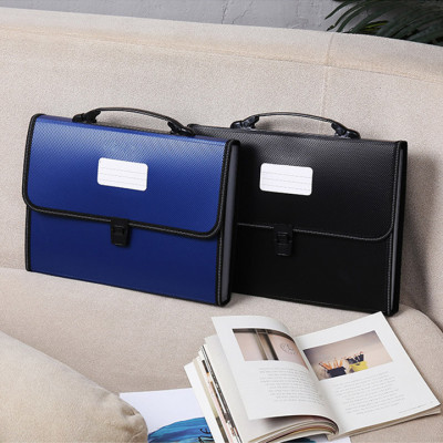 Cặp Đựng Tài Liệu Văn Phòng Phẩm NASI TL1003 nhiều ngăn khổ A4 13 ngăn phân trang tiện lợi tập file đựng lưu trữ hồ sơ văn phòng học sinh sinh viên túi đựng tài liệu nhựa PP cao cấp