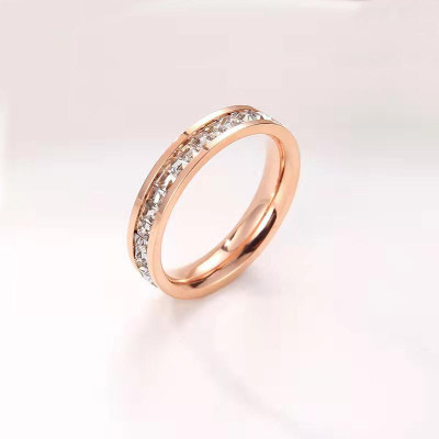 Nhẫn Thép Titan Cho Nam Và Nữ, Thanh Lịch Và Quyến Rũ, Thời Trang Hip Hop Moon Women