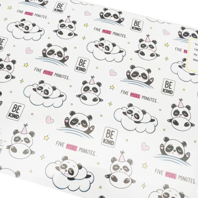 Bao Tập 2 Trong 1 Bìa Kiếng Panda - The Sun 03 (5 Tờ/Xấp)