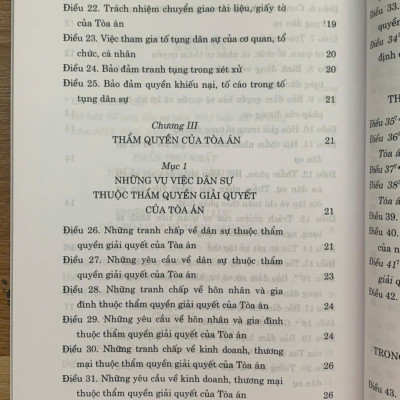 Bộ luật tố tụng dân sự 2015 (sửa đổi bổ sung năm 2019, 2020, 2022, 2023, 2024, 2025)