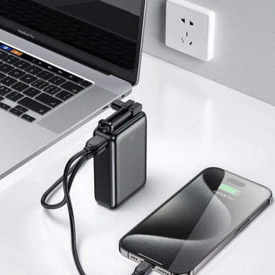 Pin Sạc Dự Phòng Di Động WiWU Tank 67W WI-P012, Sạc cho cả điện thoại và laptop - Hàng Chính Hãng