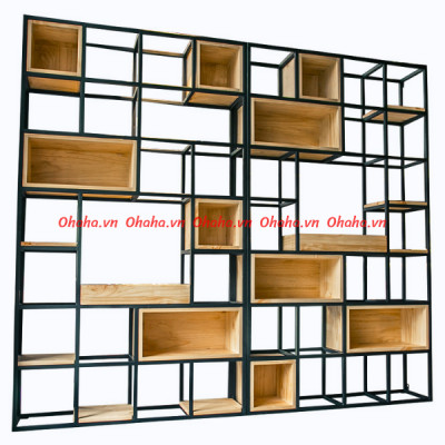 KỆ TRANG TRÍ PHÒNG KHÁCH ĐA NĂNG OHAHA - KTT002